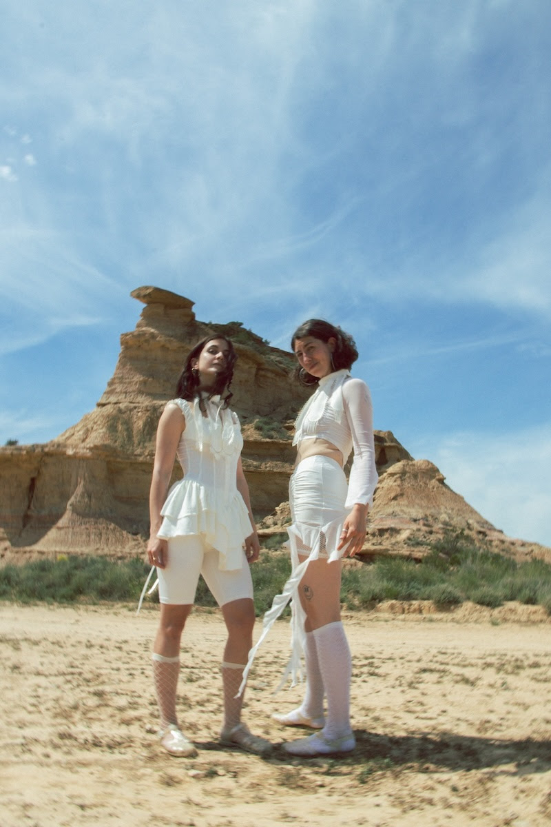 Raquel Pagès y Ane Barcena, dúo detrás de Pinpilinpussies. / Material de prensa cedido por Aloud Music.